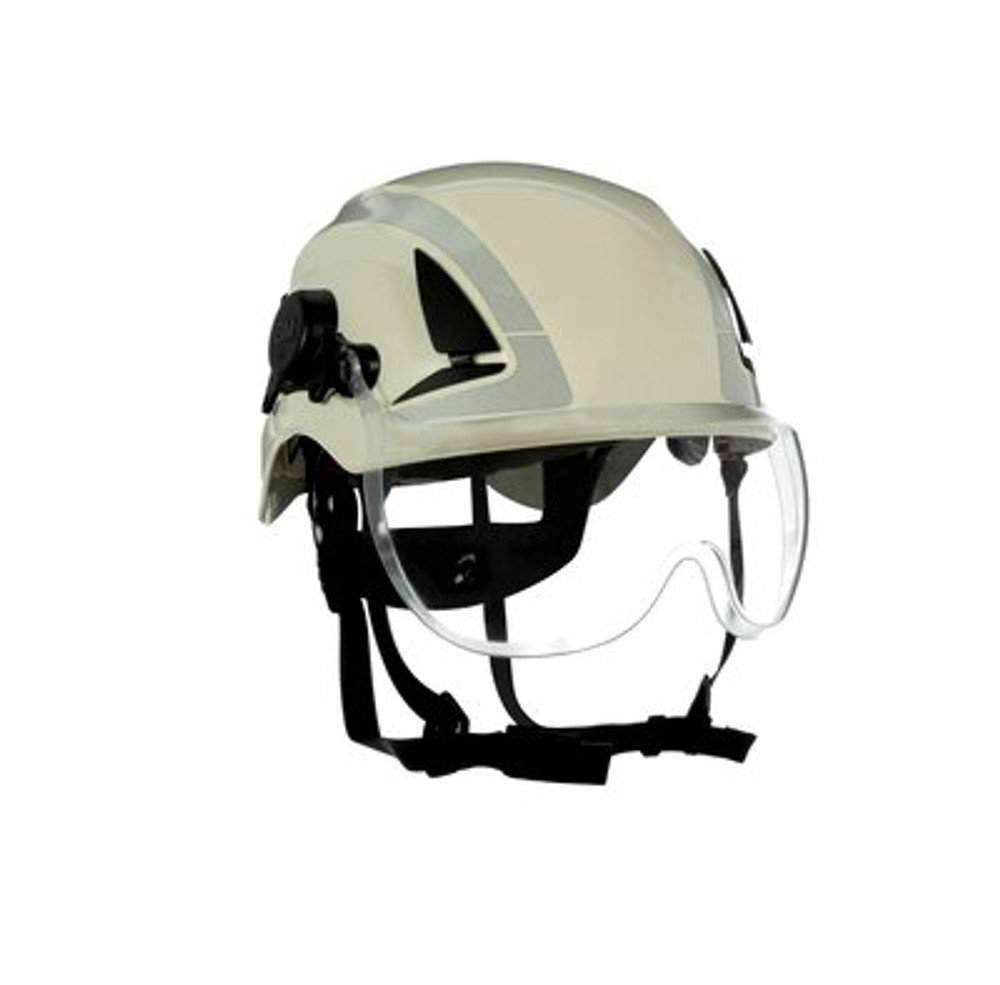 3M X5-SV01 Short Visor for X5000 Safety Helmet, Clear Anti-FogAnti-Scratch Polycarbonate, ANSI 10 EA/Case 94318