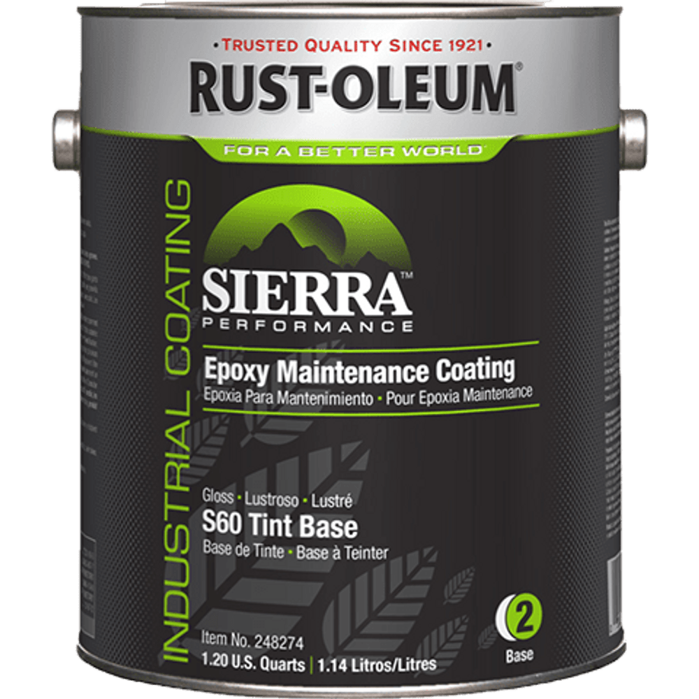 Sierra Performance S60 Water-based Epoxy Maintenance Coating Kit 248289 Rust-Oleum | Oyster White Kit