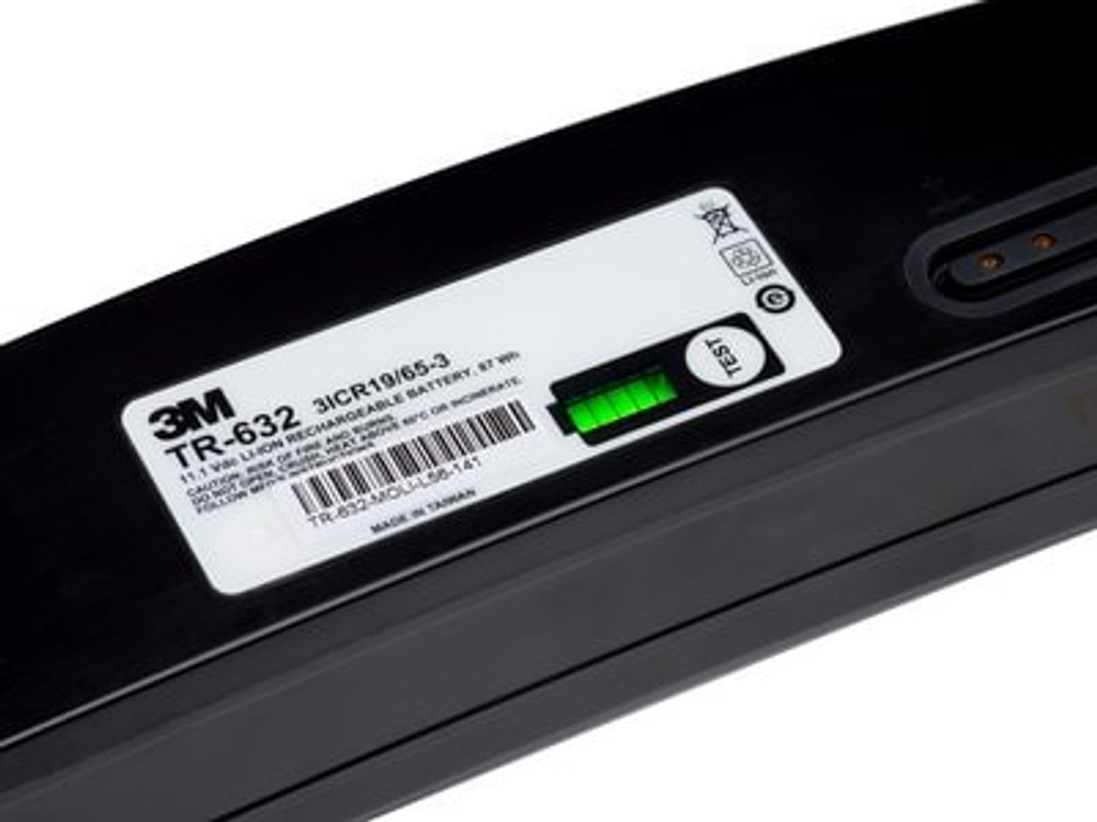3M Versaflo High Capacity Battery TR-632/37348(AAD), for TR-600 PAPR,1 EA/Case 37348