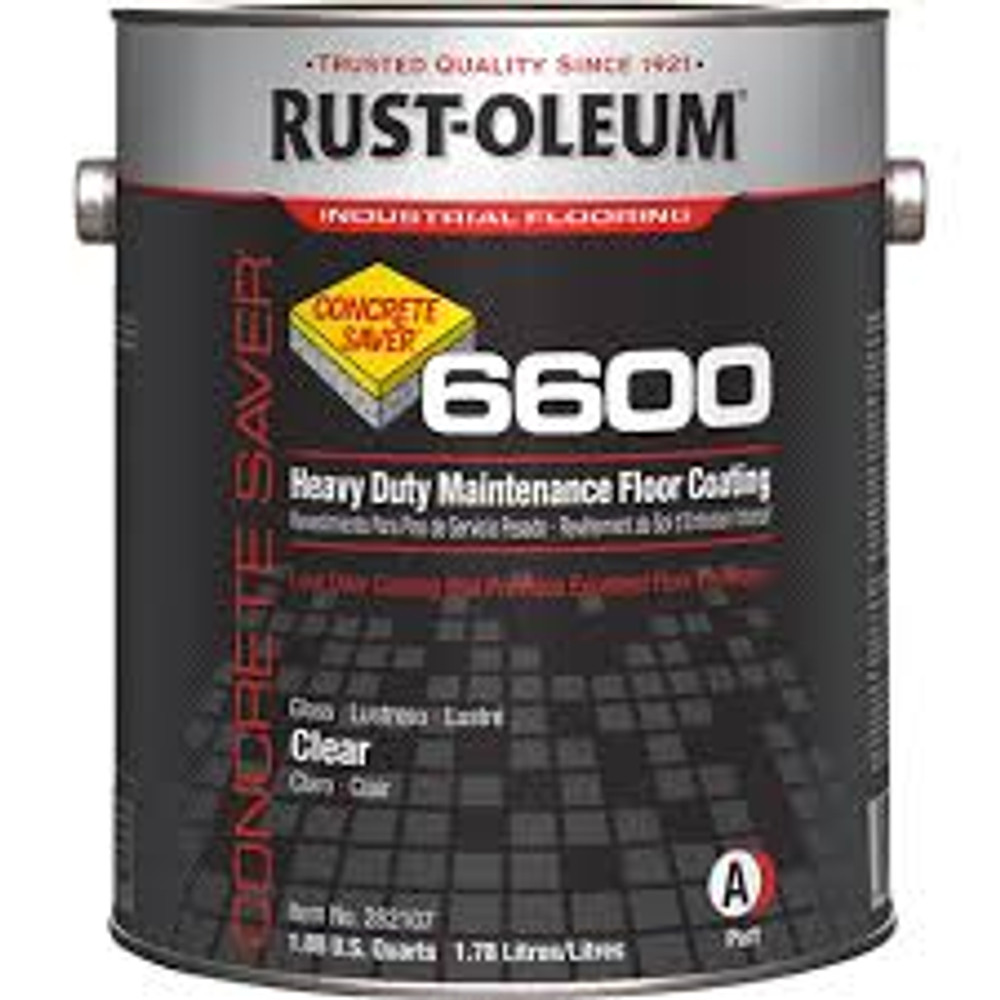 Concrete Saver 6600 System Heavy Duty Maintenance Floor Coating 283585 Rust-Oleum | Clear