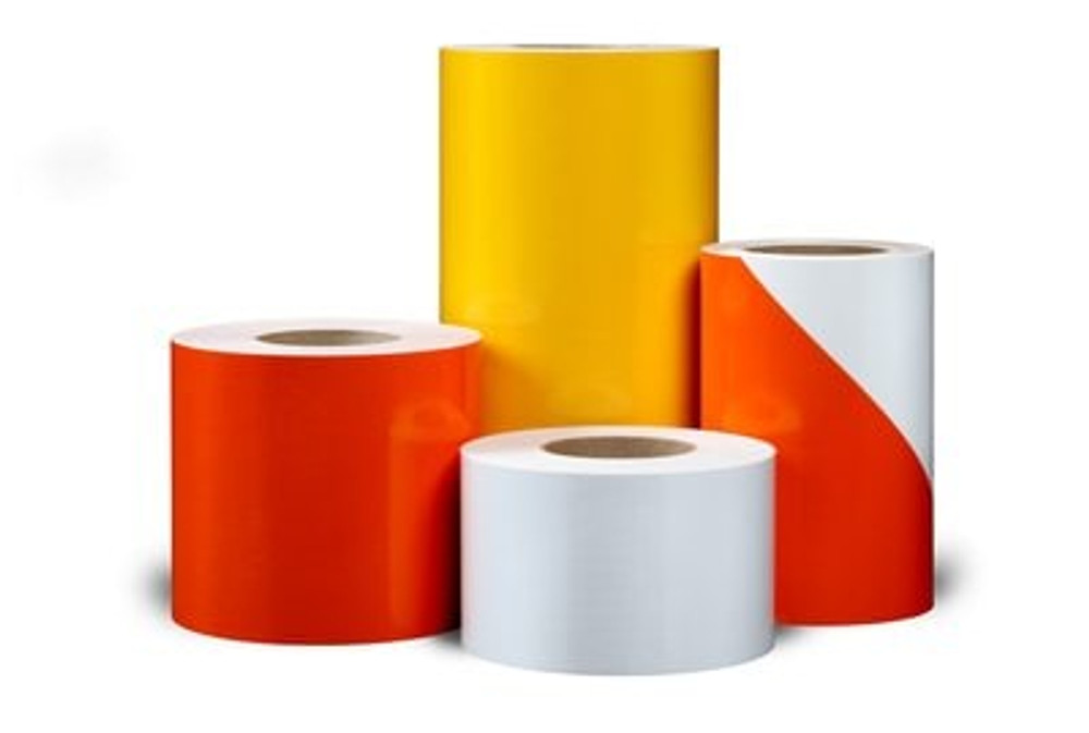 3M Advanced Flexible Engineer Grade Reflective Sheeting 7314, Orange, 6in x 50 yd 94131