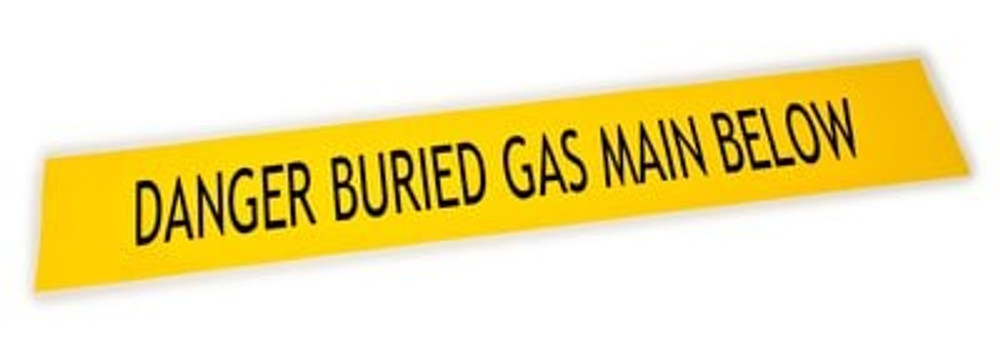 3M EMS Caution Tape 7600 Series - Gas, Buried