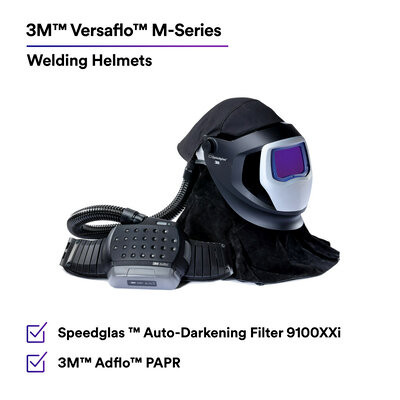 3M Adflo PAPR and Versaflo M-Series Helmet Kit Speedglas