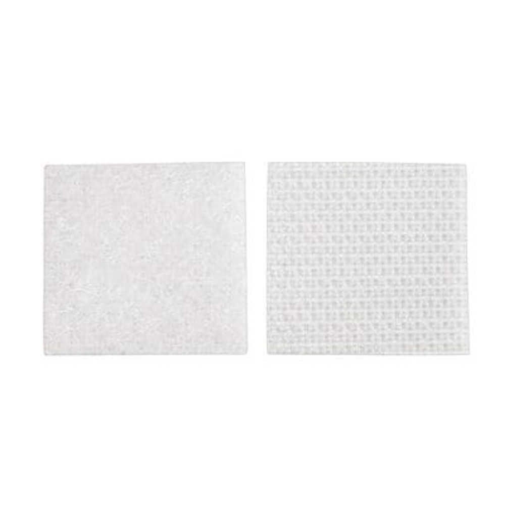 Scotch Indoor Fasteners RF4720, 7/8 in x 7/8 in (22,2 mm x 22,2 mm),White, 12 Sets of Squares 96675
