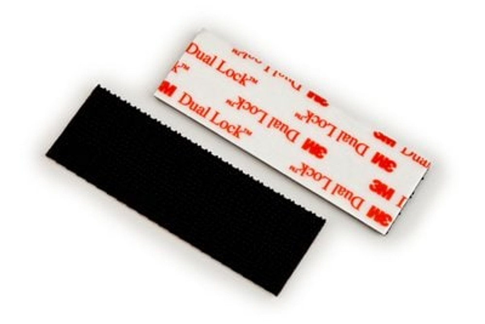 Scotch Extreme Fasteners RF6731, 1 in x 3 in (25,4 mm x 76,2 mm), 2Sets of Strips, Black 64254