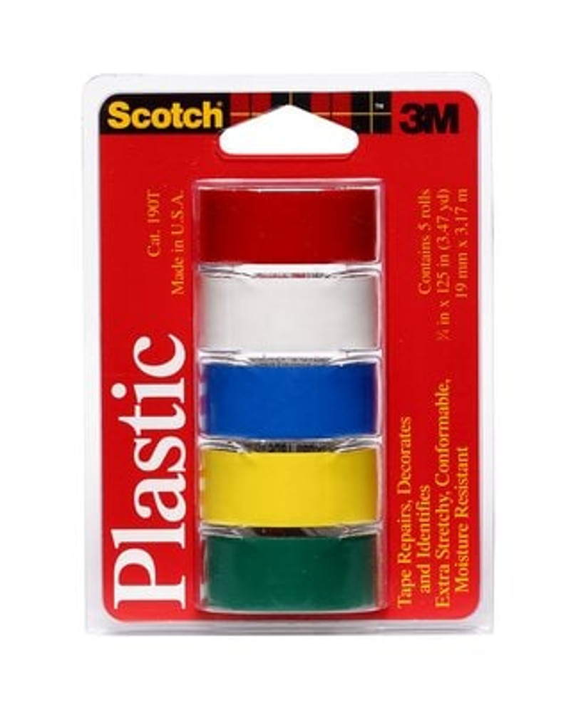 Scotch® 190T Colored Plastic Tape