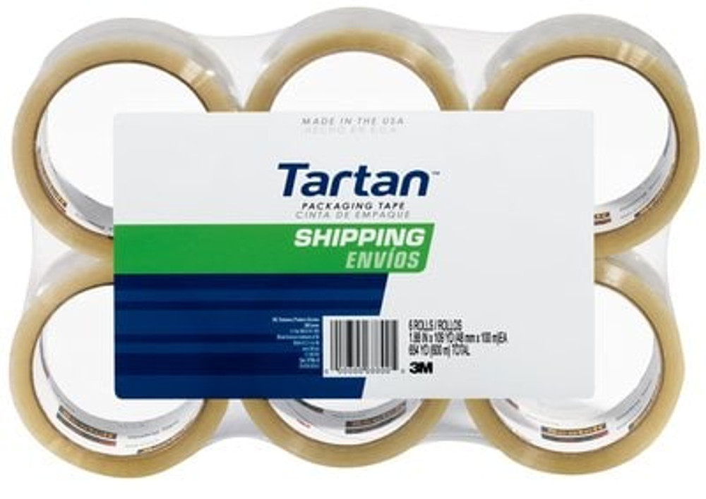Tartan Shipping Packaging Tape 3710L-6