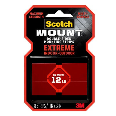 Scotch-Mount Extreme Double-Sided Mounting Strips 414H-ST 39725
