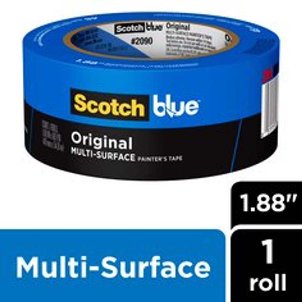 ScotchBlue Original Painter's Tape 2090-48CP, 1.88 in x 60 yd (48mm x54,8m) 3683