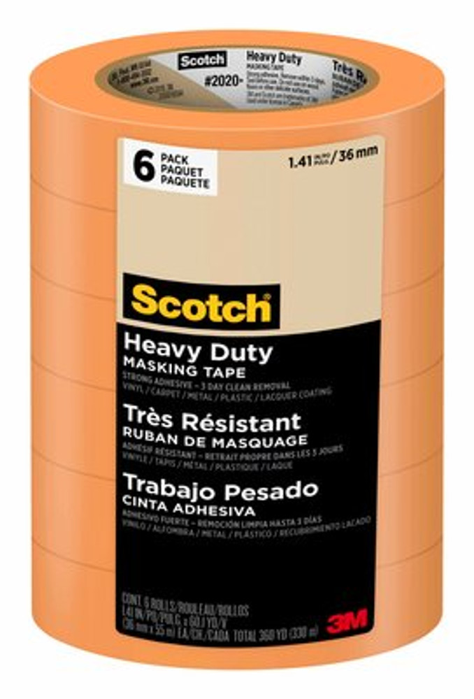 3M Scotch Heavy Duty Masking Tape 2020+-36AP6_CFIP