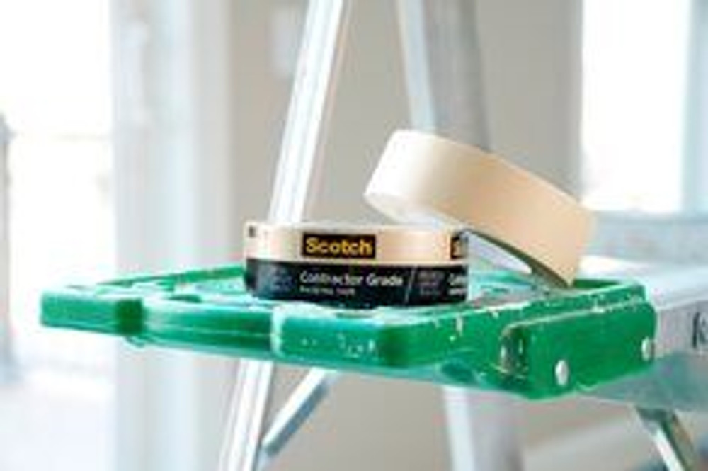 Scotch Contractor Grade Masking Tape 2020-48TP6, 1.88 in x 60.1 yd(48mm x 55m), 6 rolls/pack 41082