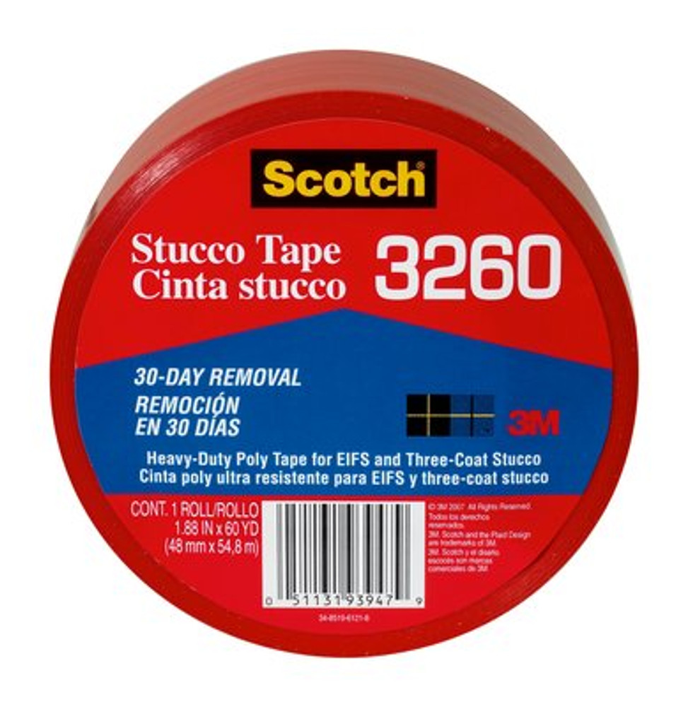Scotch® 3260 Heavy Duty Poly Stucco Tape