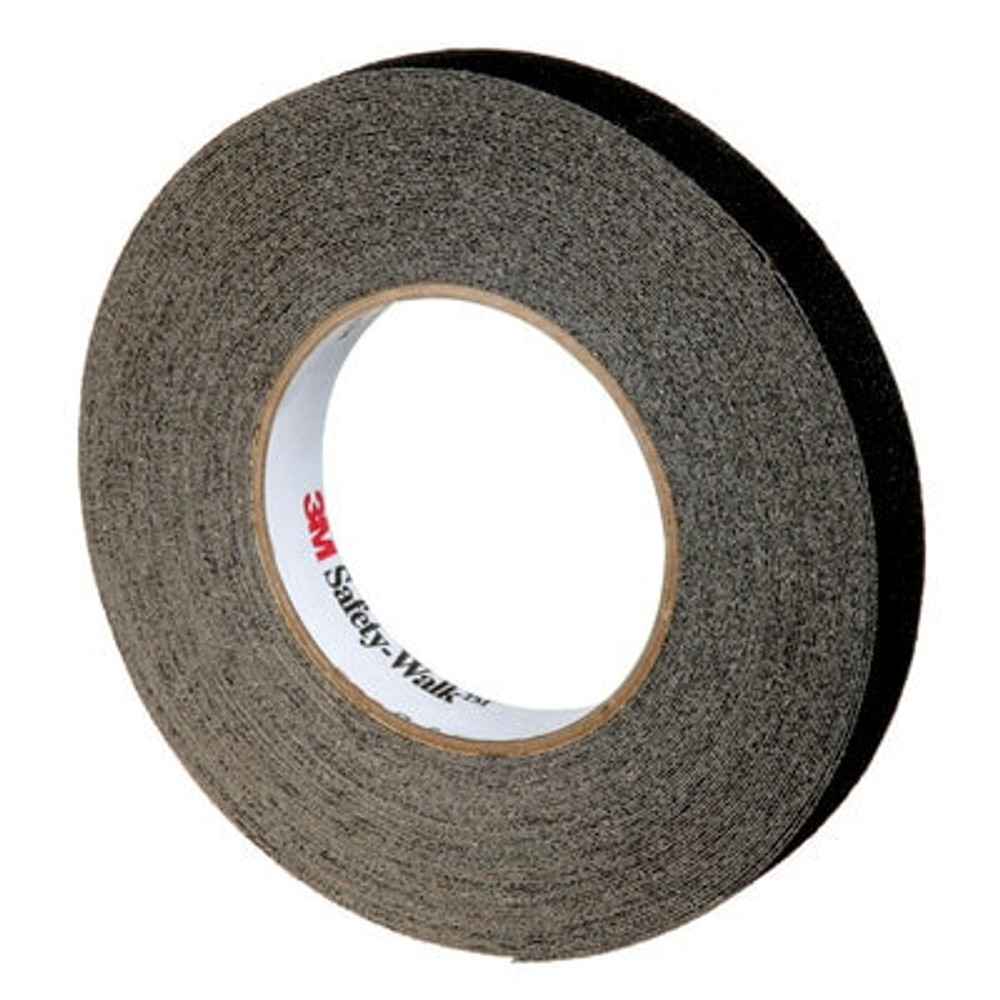 3M Safety-Walk Slip-Resistant General Purpose Tapes & Treads 610,Black, 0.75 in x 60 ft, Roll, 4/Case 19219