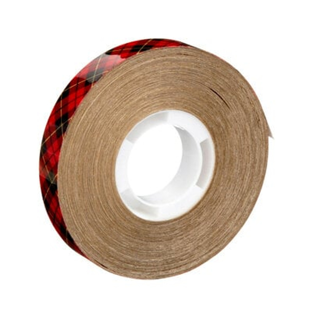 Scotch® ATG Adhesive Transfer Tape, 969, clear, 5 mil (.12 mm), 0.5 in x 18 yd (12.70 mm x 16.45 m)