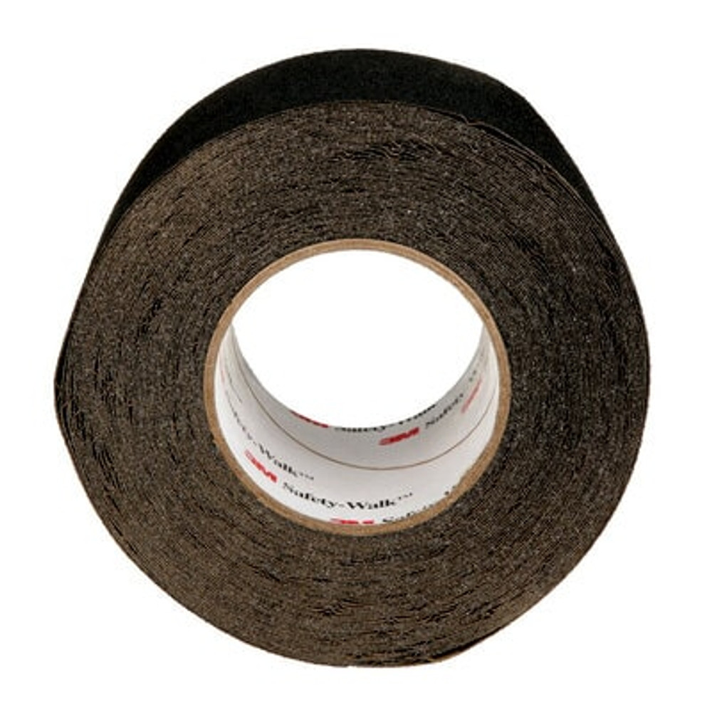 3M Safety-Walk Slip-Resistant General Purpose Tapes & Treads 610,Black, 4 in x 60 ft, Roll, 1/Case 19223