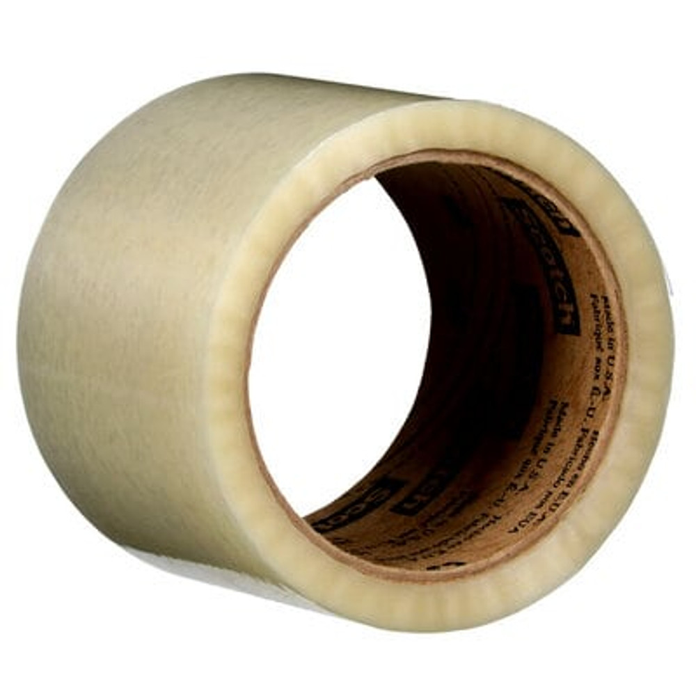 Scotch® Box Sealing Tape 371, Clear, 72 mm x 50 m