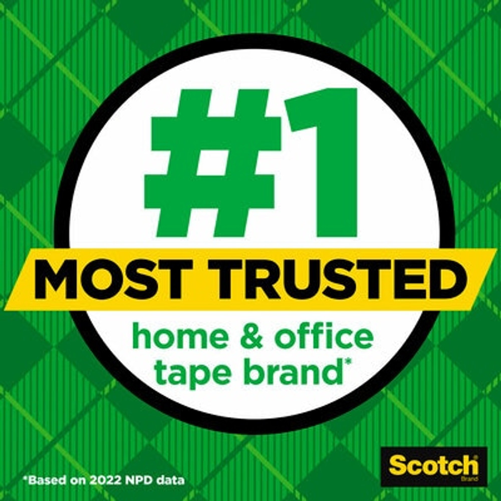 Scotch Magic Tape 810, 1 in x 1296 in Boxed