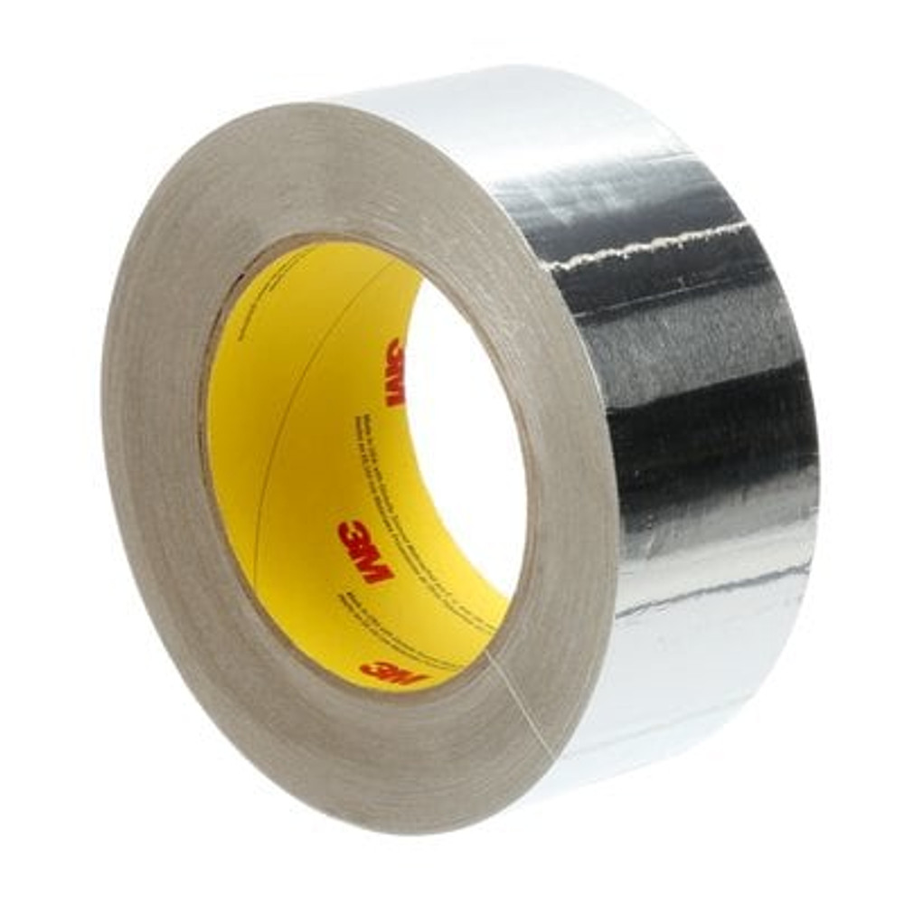 3M Venture Tape Aluminum Foil Tape 1521CW, Silver, 48 mm x 45.7 m, 2.8mil, 24 rolls per case 95561