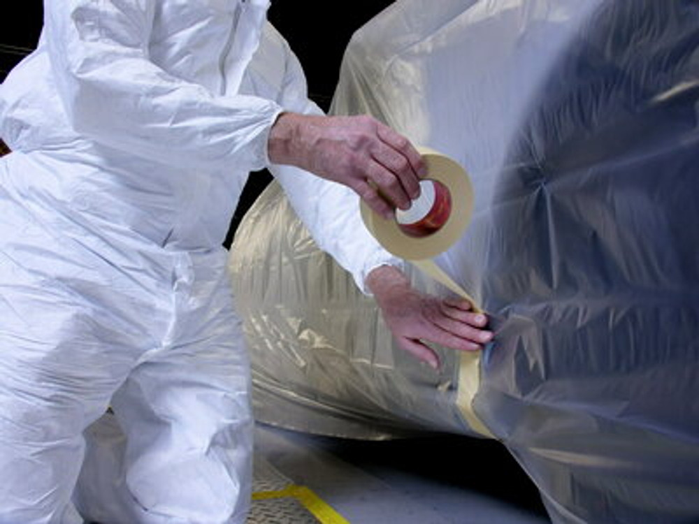 3M High Performance Masking Tape 2693, Tan, 100 mm x 55 m, 7.9 mil,
8/Case