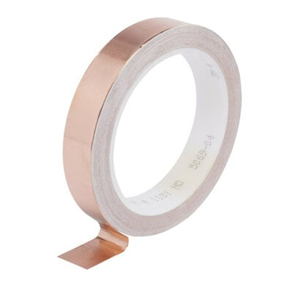 3M Copper EMI Shielding Tape 1181, 25 mm x 16,5 m, 9 Rolls/Case