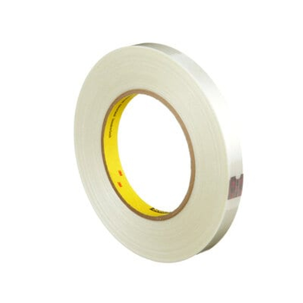 Scotch Filament Tape 8981, Clear, 12 mm x 55 m, 6.6 mil, 72 rolls percase 88189