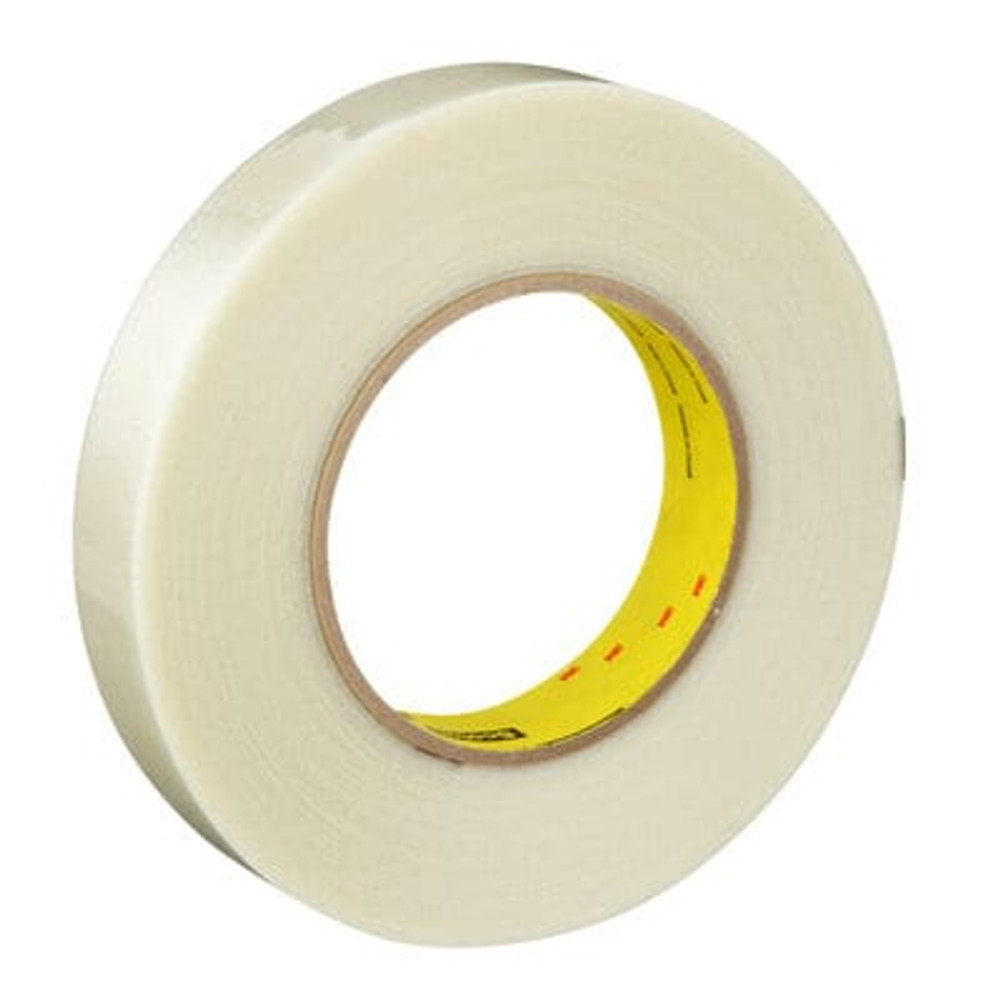 Scotch® Filament Tape 8919MSR, Clear, 24 mm x 55 m, 7 mil