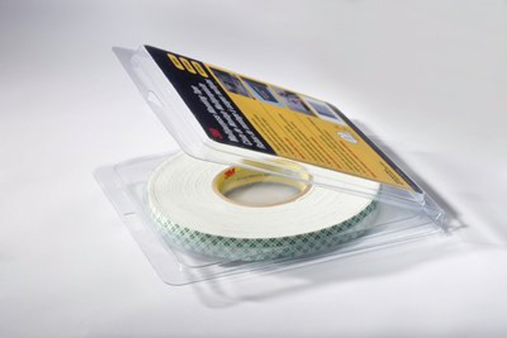 3M Double Coated Urethane Foam Tape 4016, Off White, 1 1/2 in x 36 yd,
62 mil, 6 Roll/Case