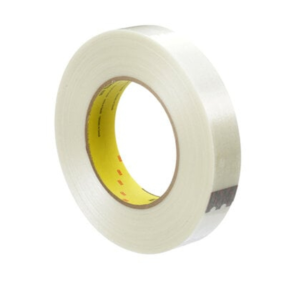 Scotch Filament Tape 898, Clear, 24 mm x 55 m, 6.6 mil, 36 rolls percase, Individually Wrapped Conveniently Packaged 74915