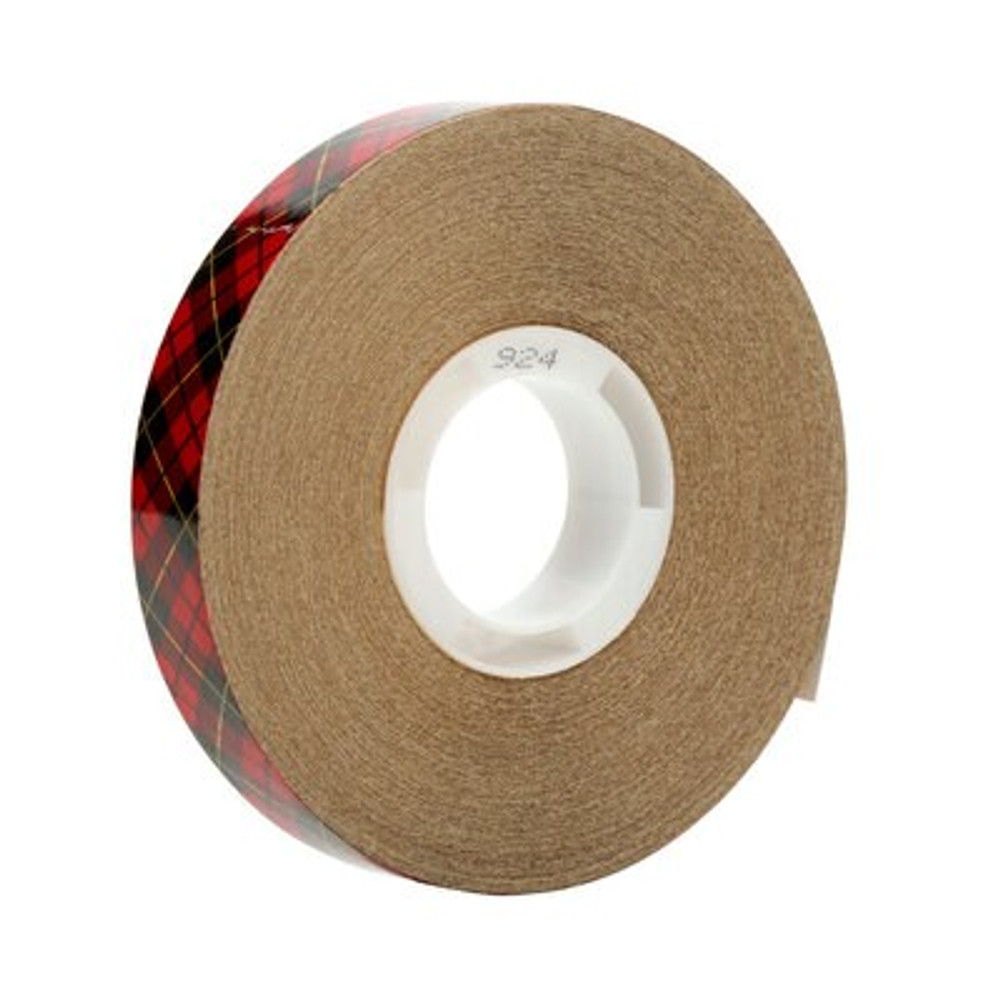 Scotch ATG Adhesive Transfer Tape 924, Clear, 1/2 in x 60 yd, 2 mil, 12rolls per inner, 6 inners per case 15680