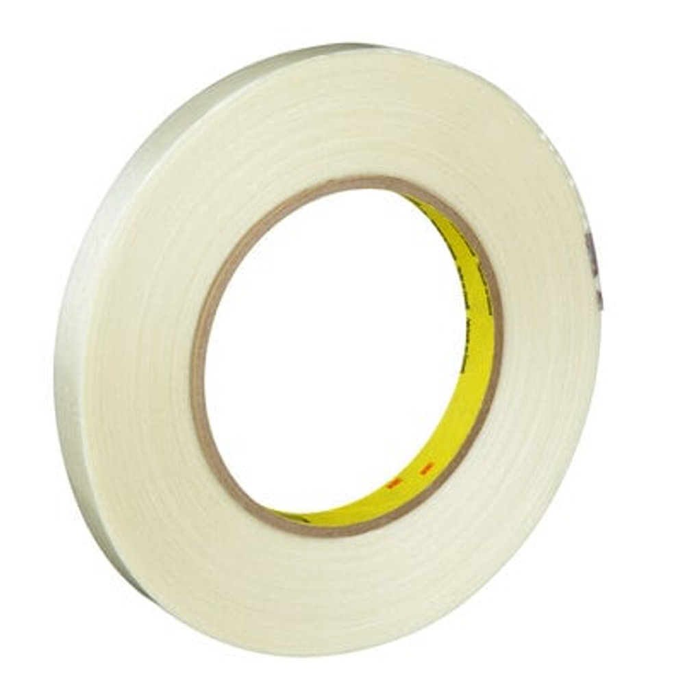Scotch® Filament Tape 898, Clear, 12 mm x 55 m, 6.6 mil