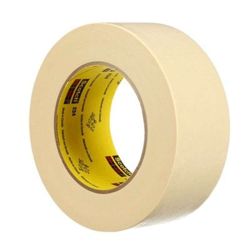 Scotch® General Purpose Masking Tape, 234, tan, 48 mm x 55 m