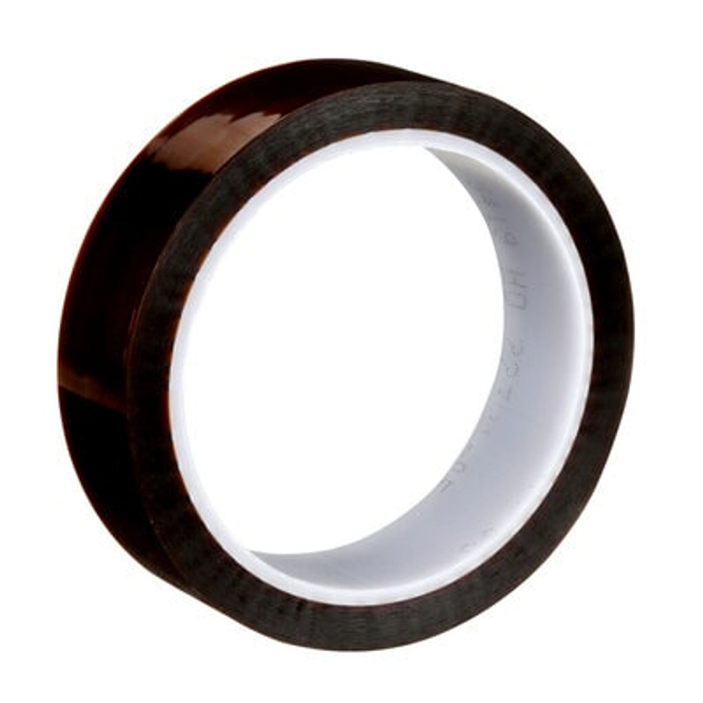 3M Low-Static Polyimide Film Tape 5419 Gold, 1 in x 36 yds x 2.7 mil, Plastic Core