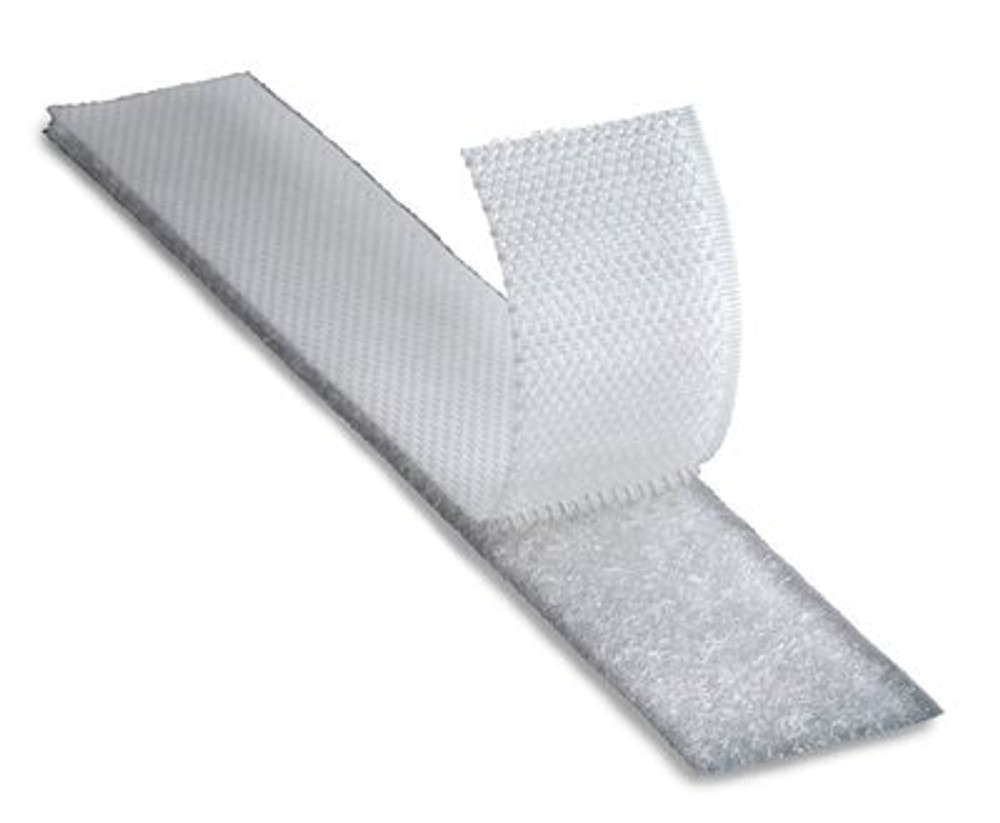 3M Flame Resistant Loop Fastener SJ3418FR, White, 2 in x 50 yd, 6
Roll/Case