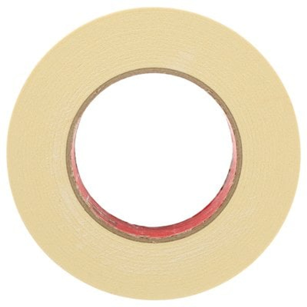 3M Premium High Temperature Masking Tape 2393, Tan, 100 mm x 55 m, 7.6mil, plastic core, 12 per case 94893