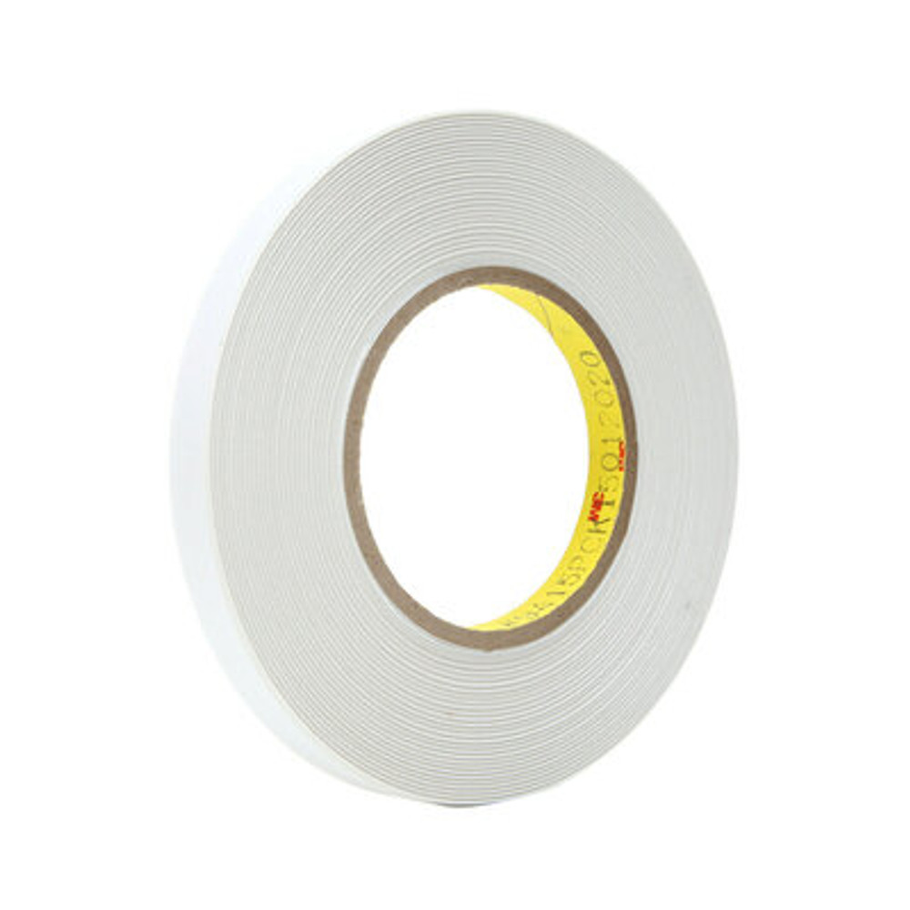3M Removable Repositionable Tape 9415PC, Clear, 2 mil, 1 in x 144 yd, 9 Rolls/Case