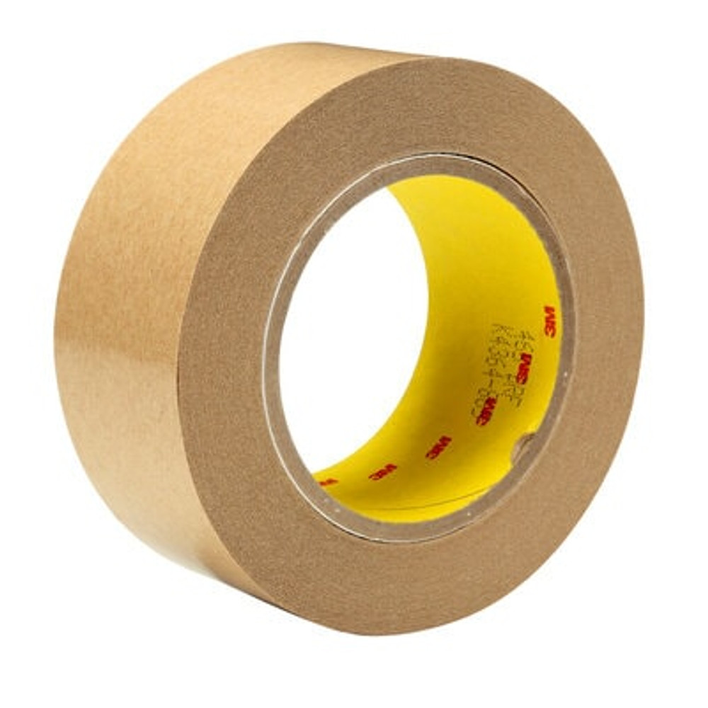 3M Adhesive Transfer Tape 465, Clear, 2 in x 60 yd, 2 mil, 24 Roll/Case