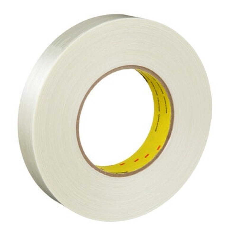 Scotch Filament Tape 890MSR, Clear, 24 mm x 55 m, 8 mil, 36 Roll/Case