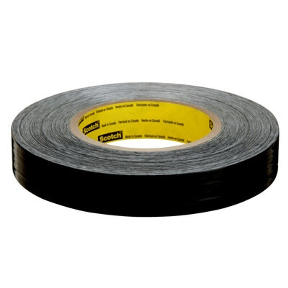 Scotch Filament Tape 890MSR, Black, 24 mm x 55 m, 8 mil, 36 rolls percase 55917