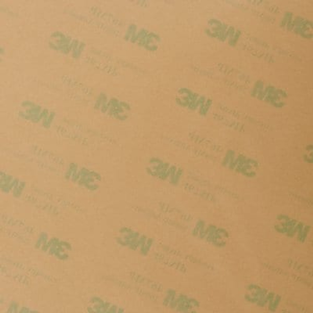 3M Adhesive Transfer Tape 467MP, Clear, 24 in x 180 yd, 2 mil, 1 rollper case 68001