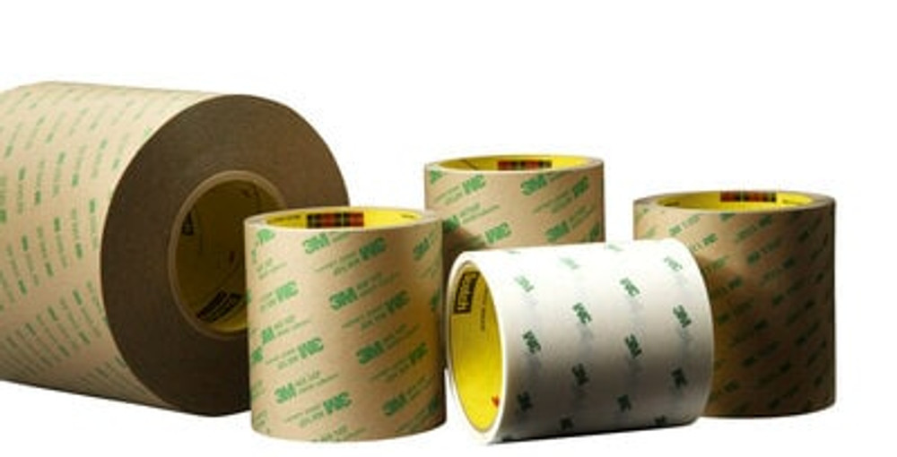 3M Adhesive Transfer Tape Double Linered 7962MP, Clear, 24 in x 36 in,
2 mil, 100 Sheet/Case