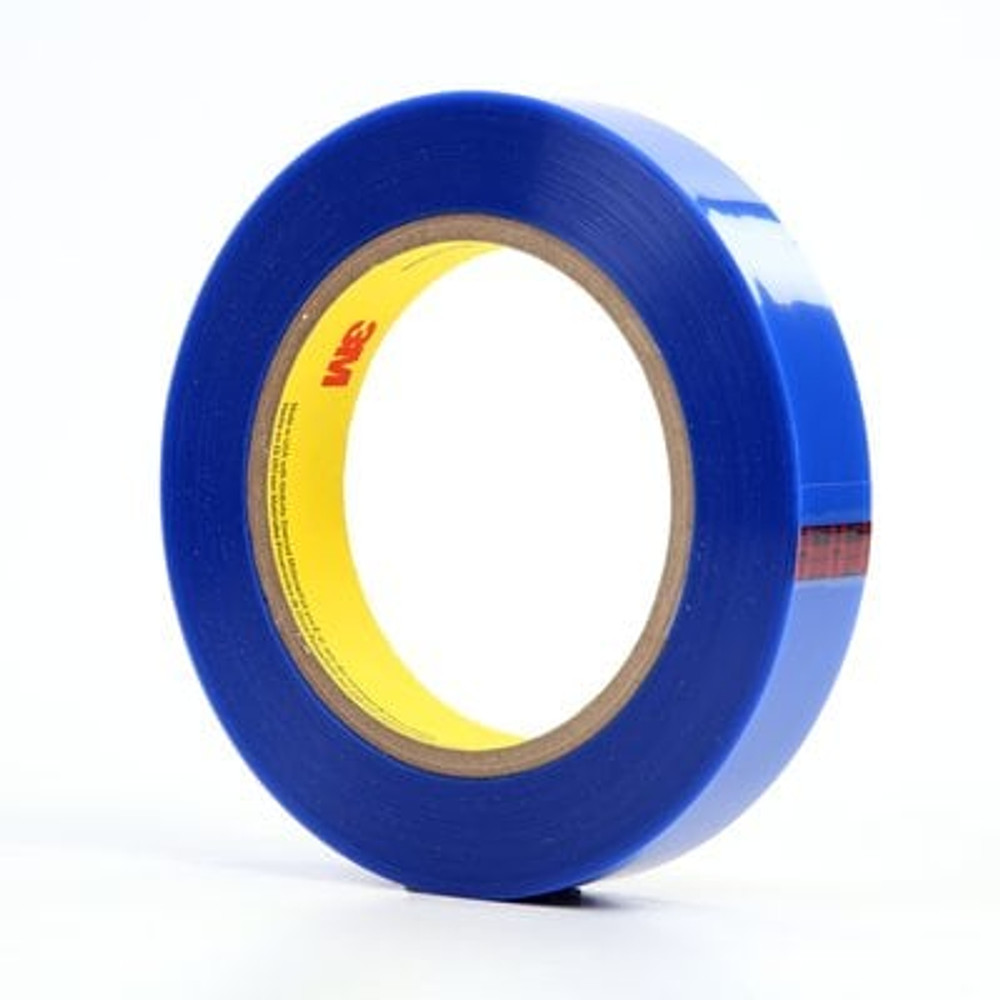 3M Polyester Tape 8902 Blue, 3/4 in x 72 yd