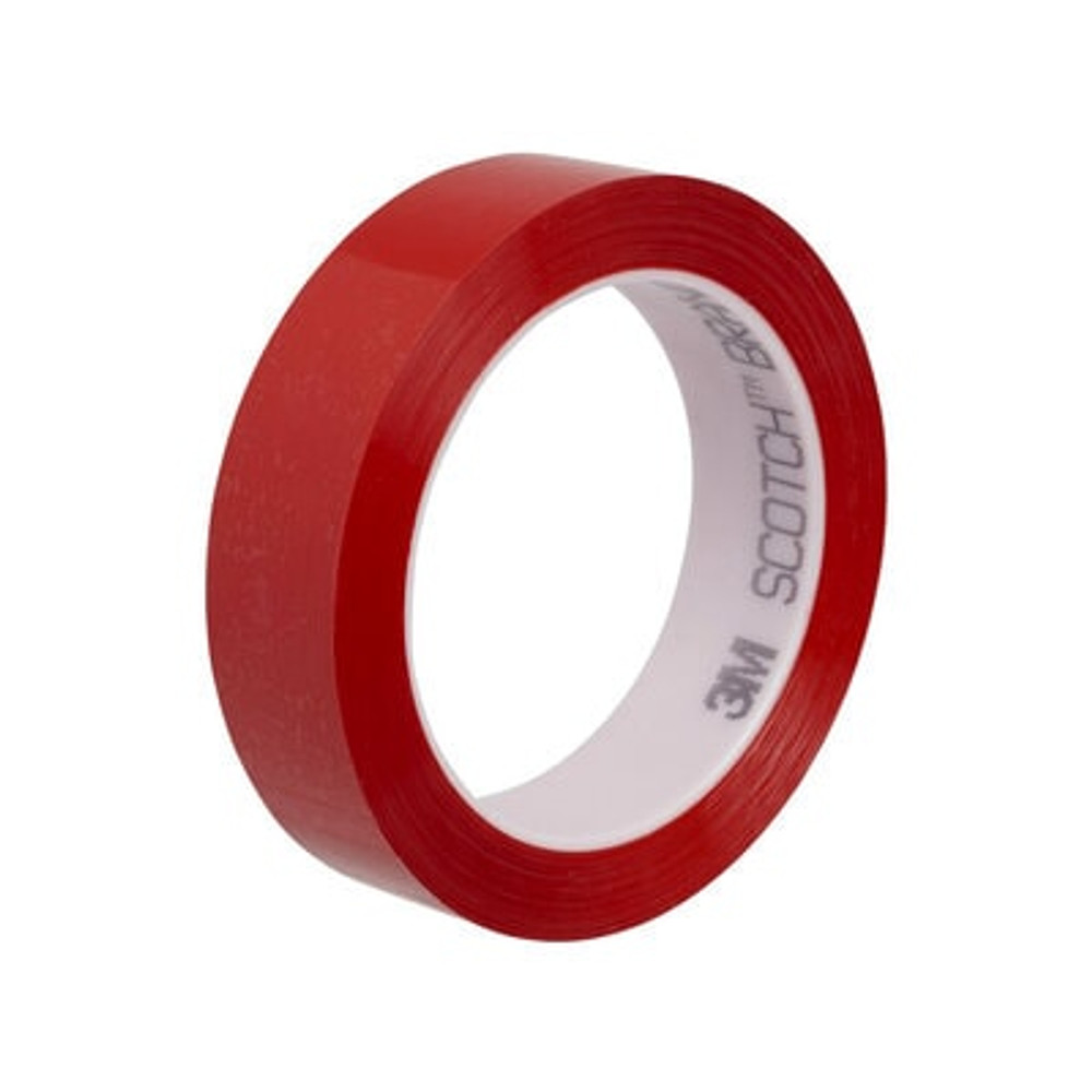 3M Polyester Film Tape 850 Red CLOP