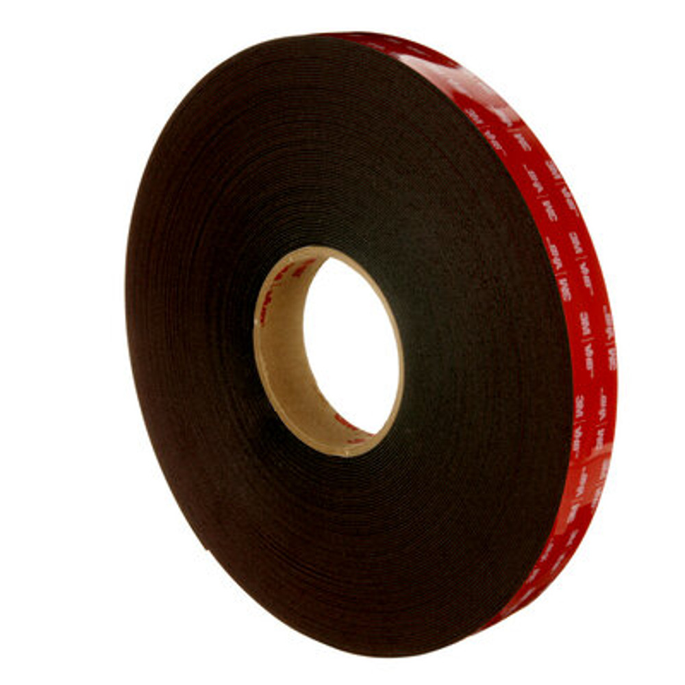 3M VHB Tape 5925, Black, 2 in x 72 yd, 25 mil, 4 rolls per case 7010535809