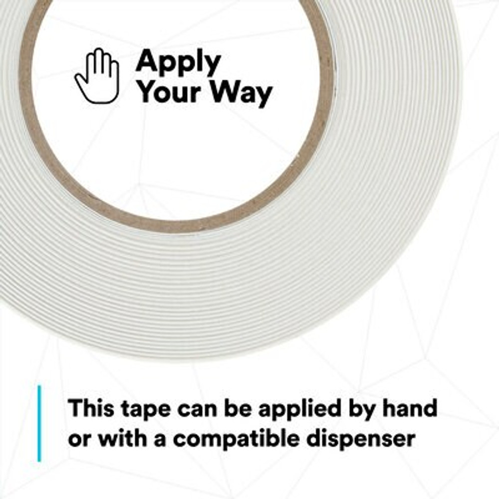 3MÃ¢â€žÂ¢ Removable Repositionable Tape 9416, White, 3/4 in x 72 yd, 2.6 mil,
48 Roll/Case
