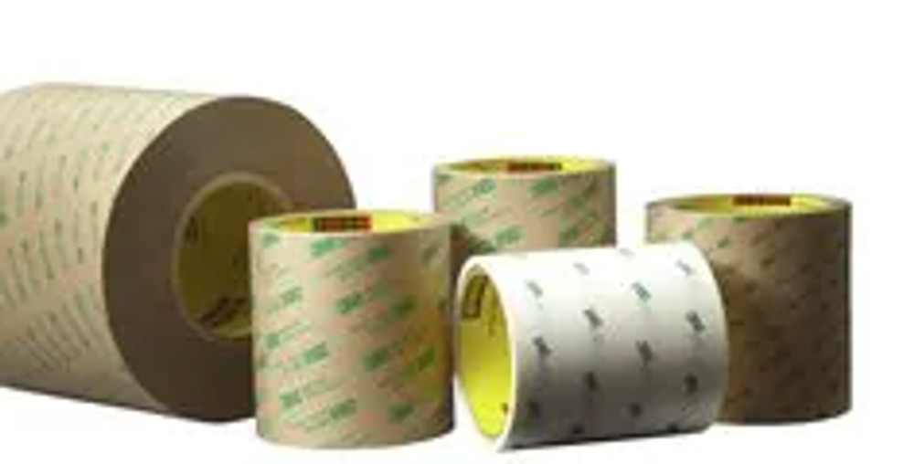 3M Adhesive Transfer Tape 9471FL, Clear, 36.25 in x 180 yd, 2 mil, 1Roll/Case 40747