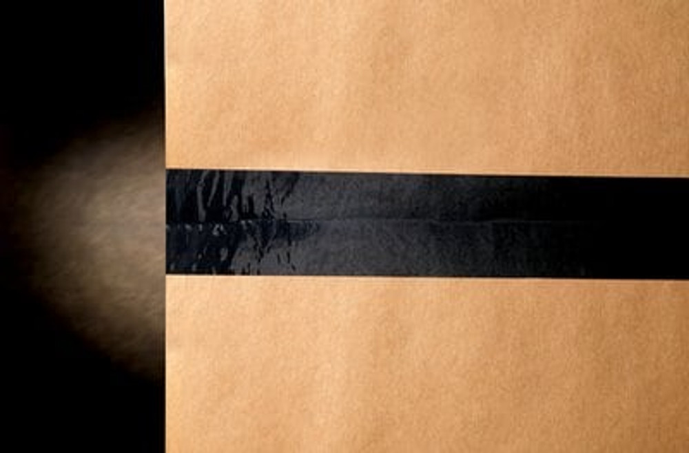 3M Polyester Film Tape 850, Black, 1/2 in x 72 yd, 1.9 mil, 72 per case 4078