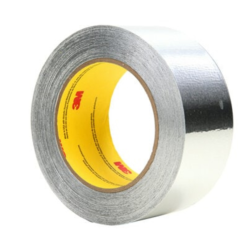 3M Aluminum Foil Tape 425 LT80, Silver, 1 3/4 in x 60 yd, 4.6 mil, 24rolls per case 99842