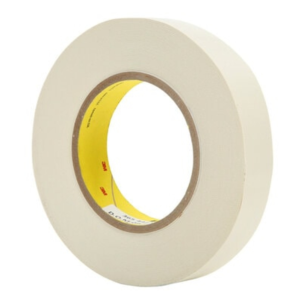 3M Thermosetable Glass Cloth Tape 365, White, 3/4 in x 60 yd, 8.3 mil,48 rolls per case 3019