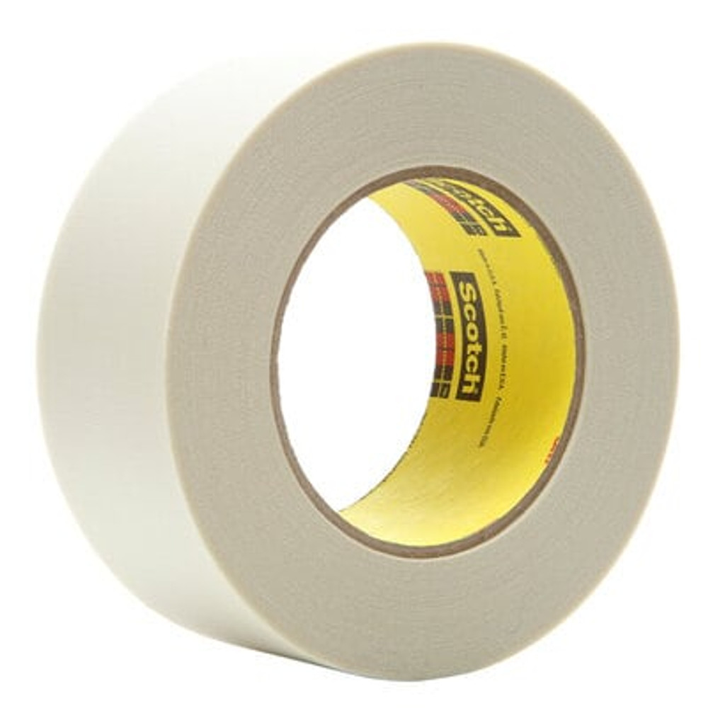 3M Glass Cloth Tape 361 White, 2 in x 60 yd 7.5 mil
