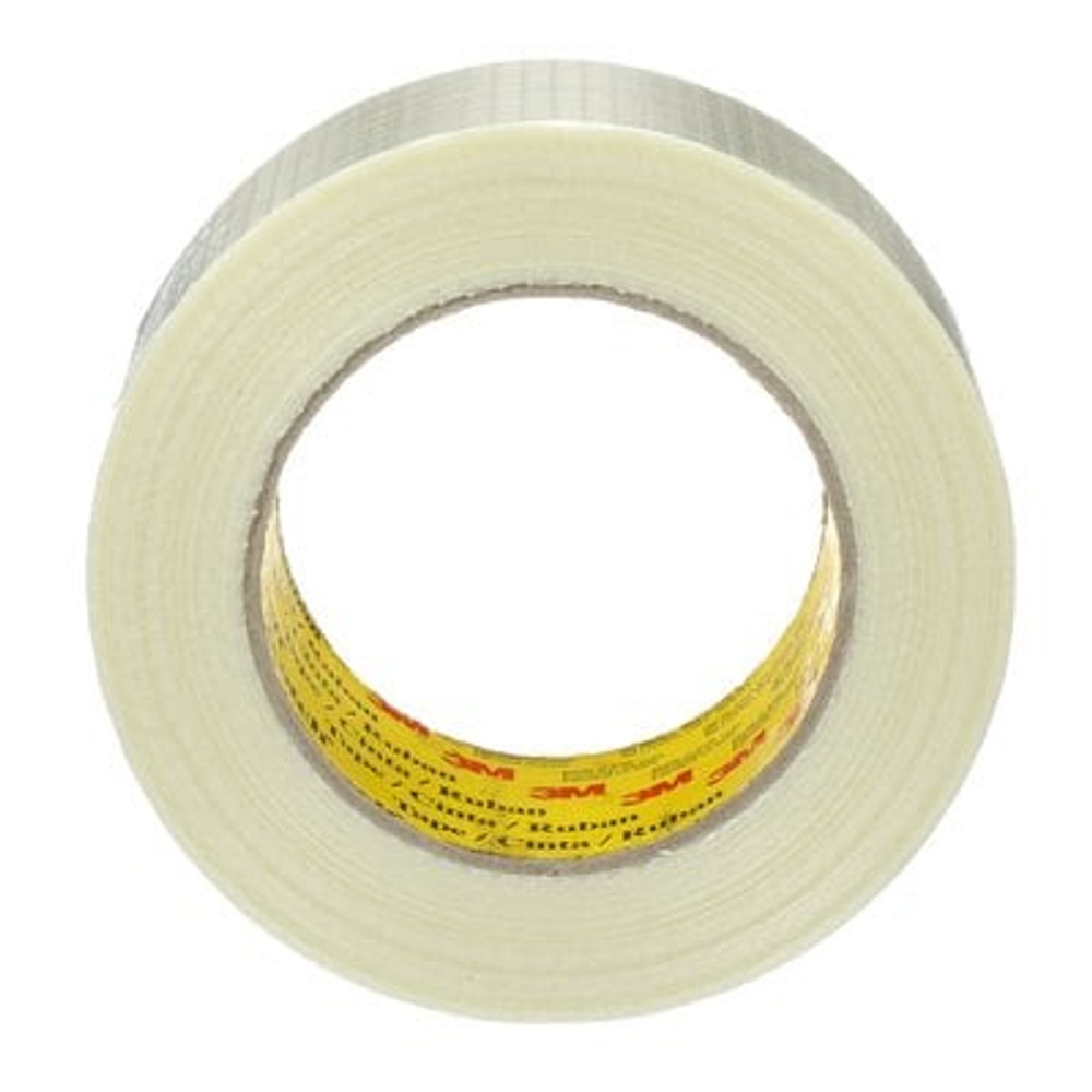 Scotch Bi-Directional Filament Tape 8959, Clear, 48 mm x 330 m, 5.7mil, 6 rolls per case 55865